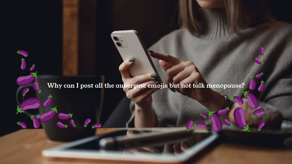 Social media will let us talk about erectile dysfunction but not menopause