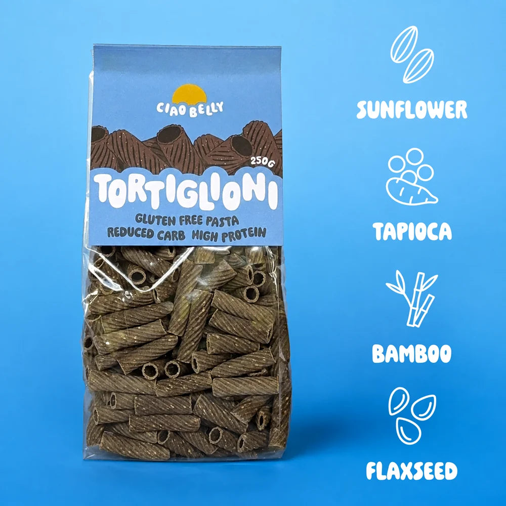 Tortiglioni and Casarecce Pasta